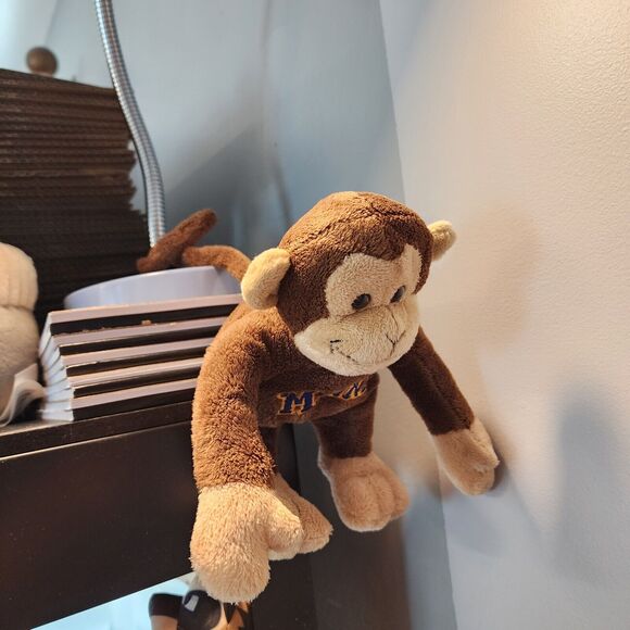 Souvies Maine Souvenir Monkey Plush 6" Brown Wire Tail Stuffed Animal Toy 2008 - Picture 7 of 7